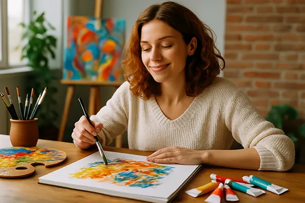 Mental wellness art
