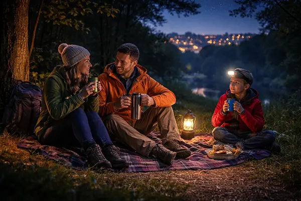 Itinéraire du soir sûr