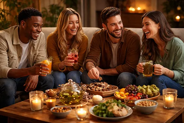 Dégustation de thé