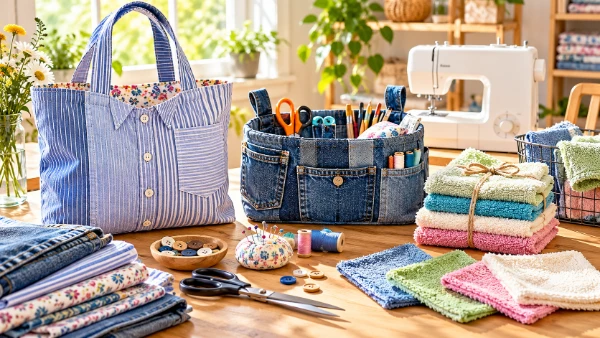 Idées upcycling textile